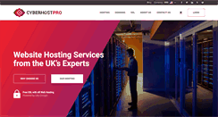 Desktop Screenshot of cyberhostpro.com